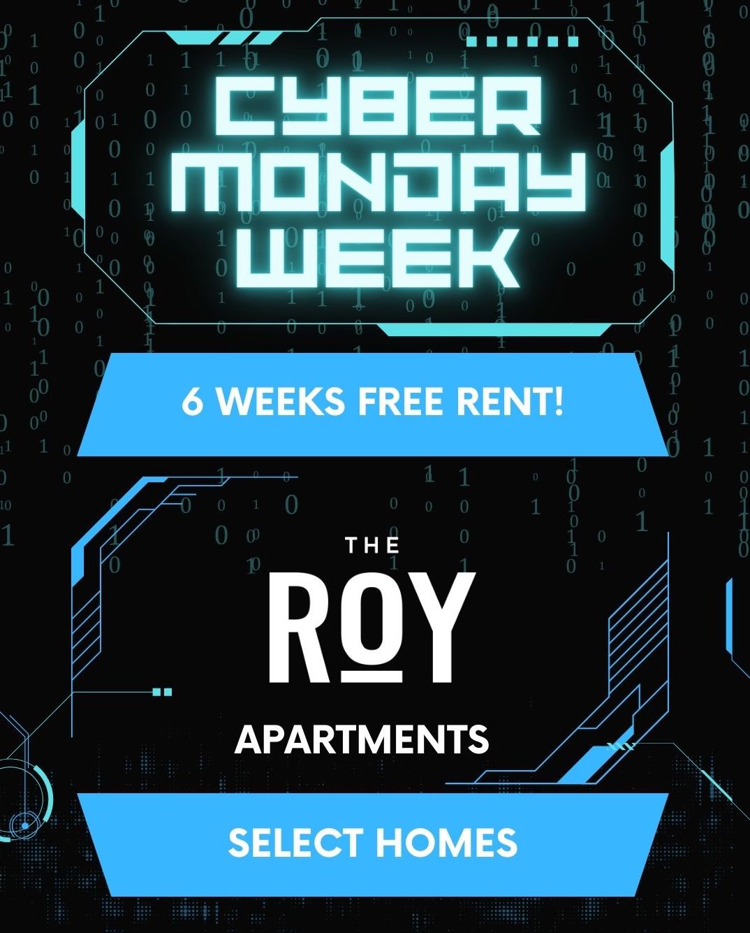 ROY Cyber Monday Special Rent